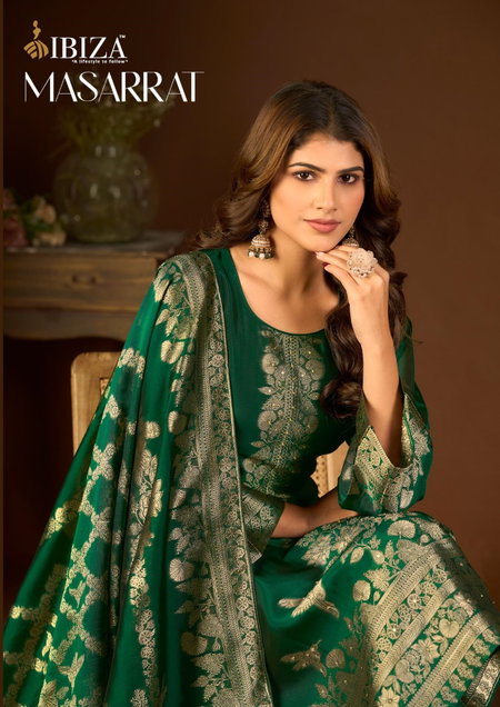 Masarrat By Ibiza Banglory Silk Surat Designer Salwar Suits Wholesale Market